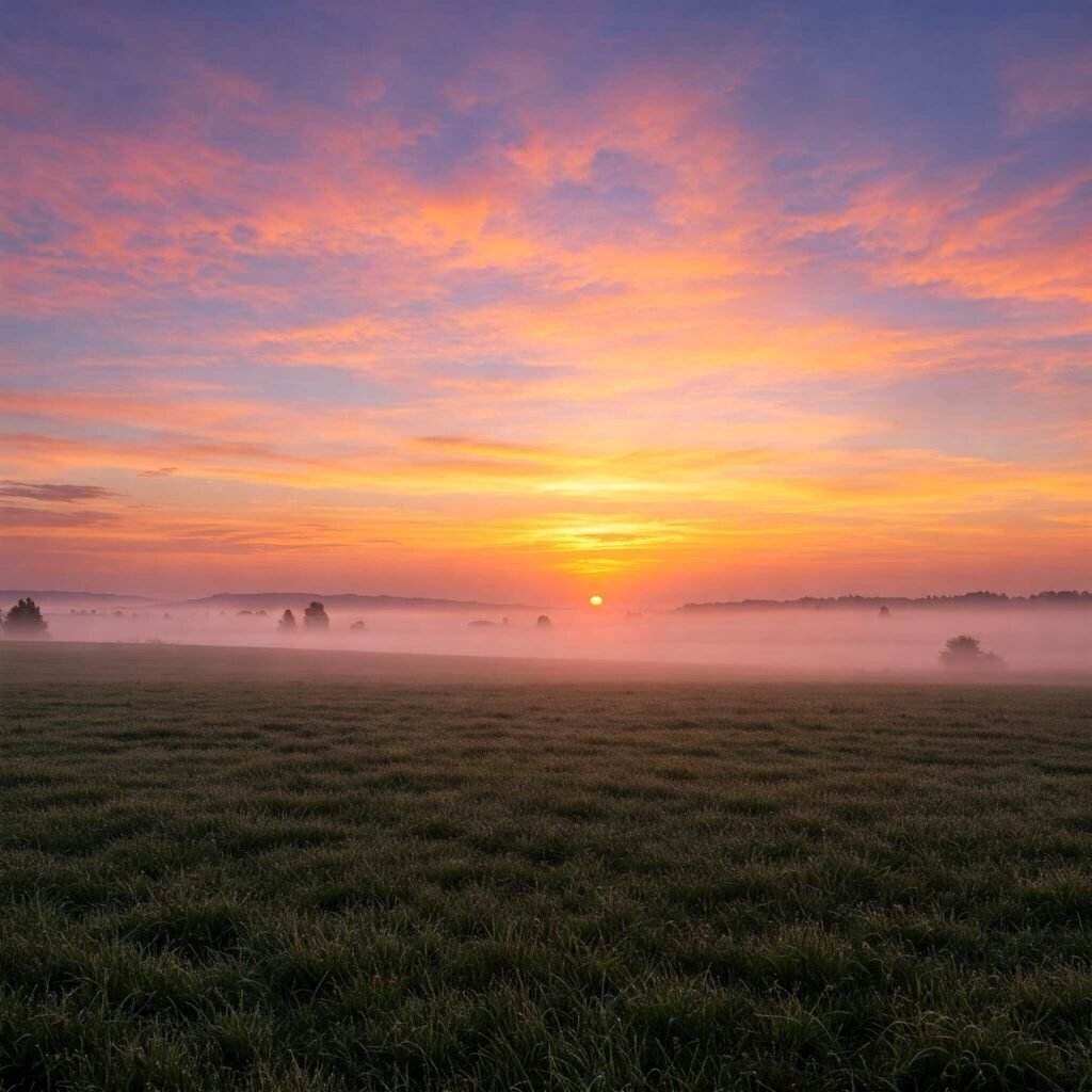 Sunrise Hopeful New Beginning
