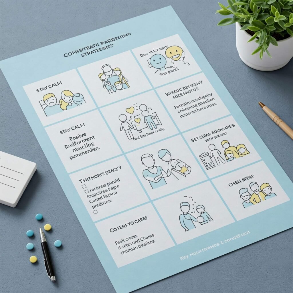 Parenting strategies chart